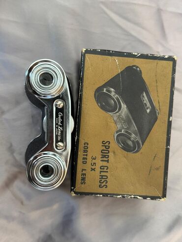 Бинокли: Карманный театральный бинокль EIKOW (Made in Japan) также британские — 5