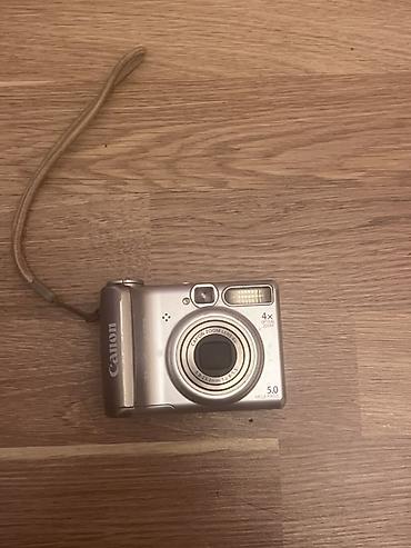 data nomre: Canon PowerShot A530 rəqəmsal fotoaparat. Kompakt gövdəyə malik bu — 2