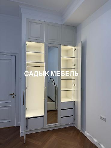 mc book: Шкаф на заказ, Распашной, Комбинированные, Бесплатная доставка, Гарантия, Дизайн, проект, Установка, сборка — 6