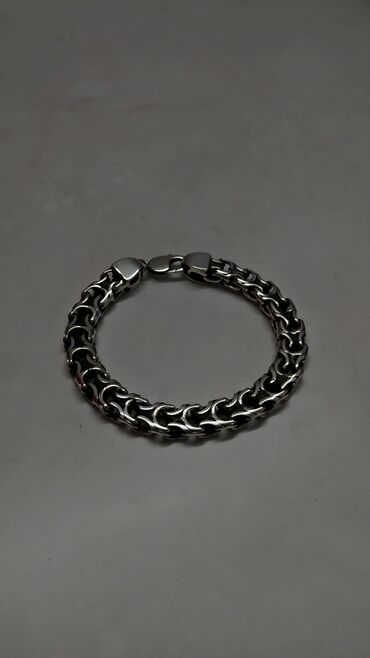 Серебряные цепочки: Серебряная цепь "Император" вес 120 гр 60 см Ручная работа Серебро 925 — 18