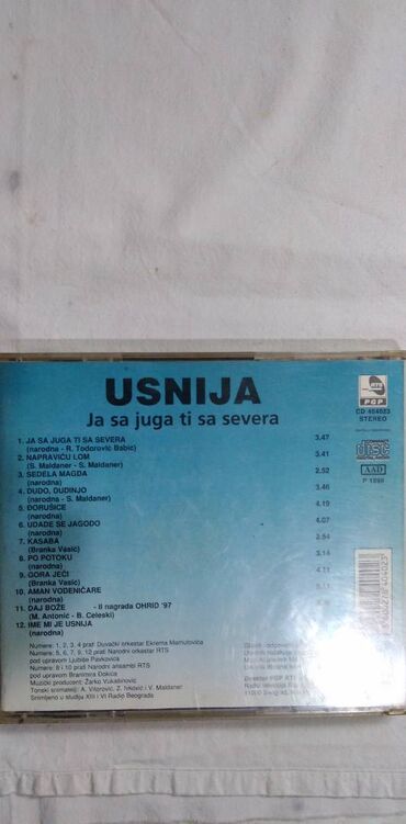 Knjige i stripovi: CD narodne II,cena za kom — 6