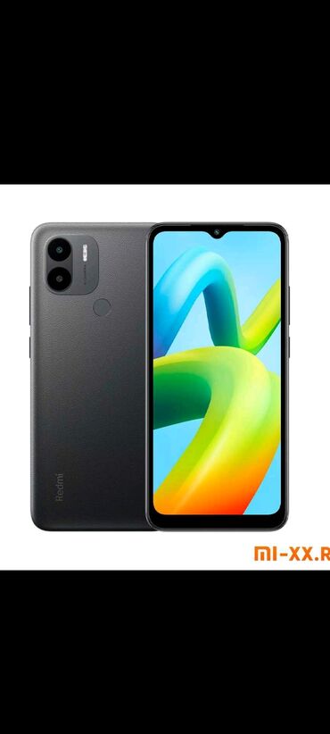 телефон оппа: Xiaomi, Redmi A2 Plus, Жаңы, 64 ГБ, түсү - Кара, 2 SIM