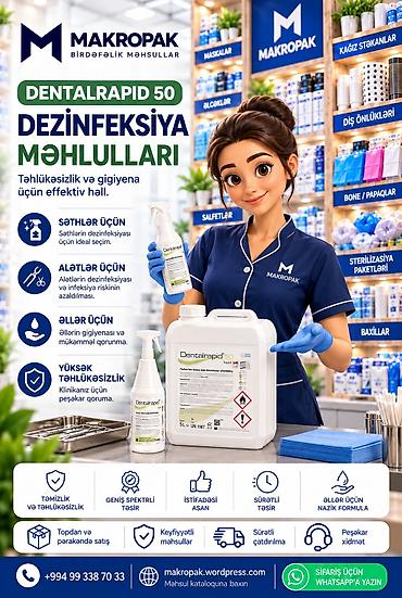 yuxuda stekan almaq: 🧴 DENTALRAPID 50 — Gigiyena üçün düzgün seçim! 💙 Klinika və — 1