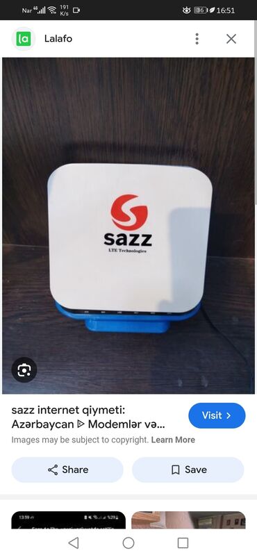 azercell wifi modem satilir: Sazz lte modemi