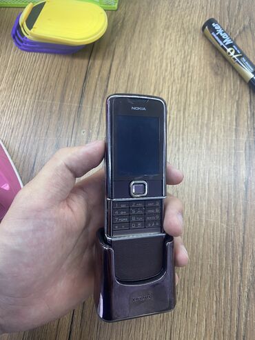 j 2 телефон: Nokia 1, Колдонулган, < 2 ГБ, түсү - Күрөң, 2 SIM