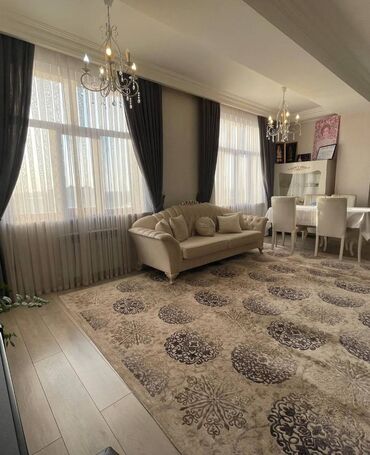 купить квартиру в строящемся доме в бишкеке: 3 комнаты, 111 м², Элитка, 9 этаж, Евроремонт