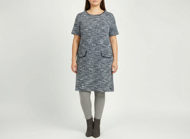 zara sukienka srebrna: Roman, Women`s dress, size 2XL
