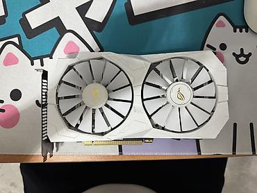 gaming computer: Видеокарта для ПК, Б/у, Asus, Radeon RX, 8 ГБ — 1