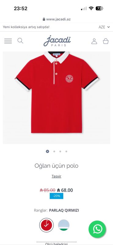 Koftalar, sviterlər: Jacadi 6 yaş. Yenidir!68azne alinib 30a satiram