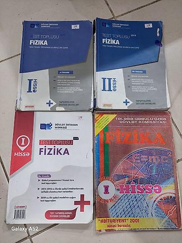 Тесты: 200 - dən çox kitab var Aralarinda təzə, az işlənmiş, və çox ișlənmiș — 2