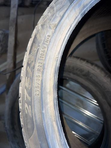 Шины 275 / 35 / R 22, Зима, Б/у, Пара, Внедорожные (АТ/МТ), Pirelli at lalafo.kg Шины 275 / 35 / R 22, Зима, Б/у, Пара, Внедорожные (АТ/МТ), Pirelli