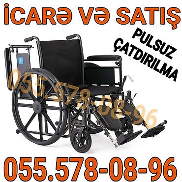 el arabası: Məhsul: Manual əlil arabası – icarə və satış Xüsusiyyətlər: - Möhkəm — 1