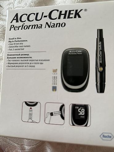 Глюкометрлер: Accu-Chek Performa Nano — система контроля уровня глюкозы крови — 1