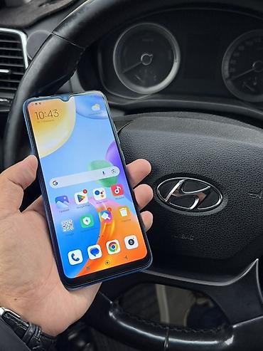ии видео: Redmi, Redmi 10C, Б/у, 128 ГБ, цвет - Синий, 2 SIM — 2