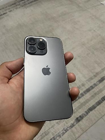 Мобильные телефоны и аксессуары: IPhone 13 Pro, Б/у, 128 ГБ, Графит, Защитное стекло, Чехол, 85 % — 1