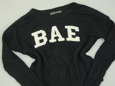 czarne bawełniany t shirty: Sweter, FBsister, XS (EU 34), condition - Good