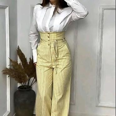 Pantalone: STIGLEEEE Najtrazenije pantalone sa najdubljim strukom Veličina: S/M i — 6