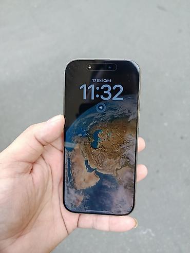 iphone 16 pro 512 gb: IPhone 16 Pro, 256 GB, Matte Gold, Simsiz şarj, Face ID, Sənədlərlə — 1