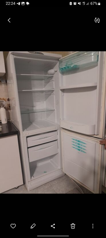 шпионский камера: Холодильник Stinol, Б/у, Двухкамерный