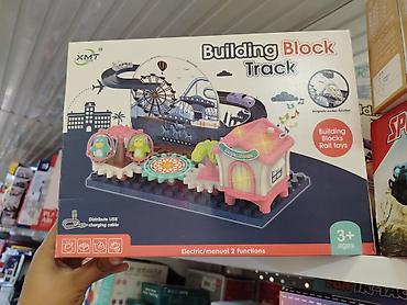 magnet: Игровой набор XMT Toys “Building Block Track” — конструктор с железной — 1
