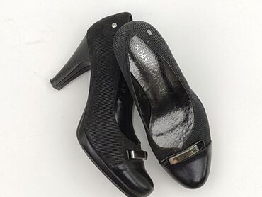 buty z odkrytą piętą ccc: Bast, Flat shoes for women, size 37, condition - Very good