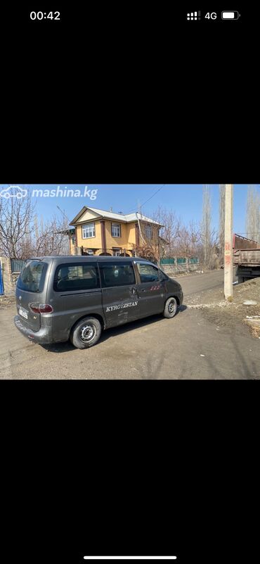 Hyundai: Hyundai Starex: 2001 г., 2.5 л, Механика, Дизель, Минивэн