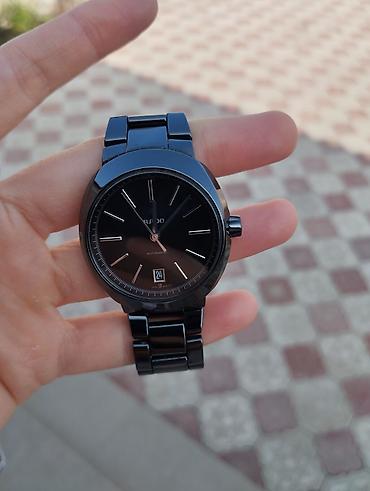rado saat: RADO kişi qol saatı – klassik minimalist dizayn - Rəng: tam qara — 2