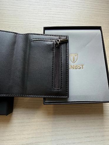 bele patike: TENBST muški novčanik – elegantan i funkcionalan dizajn - Materijal — 4