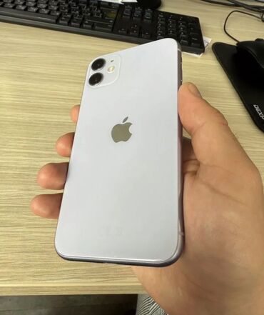 купить бу айфоны: IPhone 11, Б/у, 64 ГБ, Зарядное устройство, Защитное стекло, Чехол