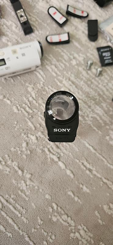 Видеокамеры: Sony AZ 1 mini камера и идеальном состоянии и с множеством креплений — 14