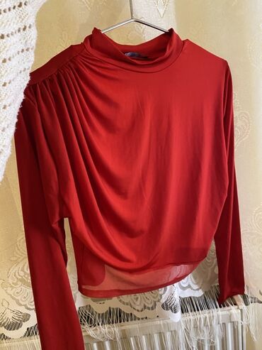 nwork нижелла микс отзывы: Qadın köynəyi – Eley Woman/Basic - Rəng: parlaq qırmızı - Ölçü: L (EU