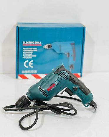 maqnit drel: Bosch elektrikli qazma. Texniki göstəricilər: - Güc: 450W - — 1