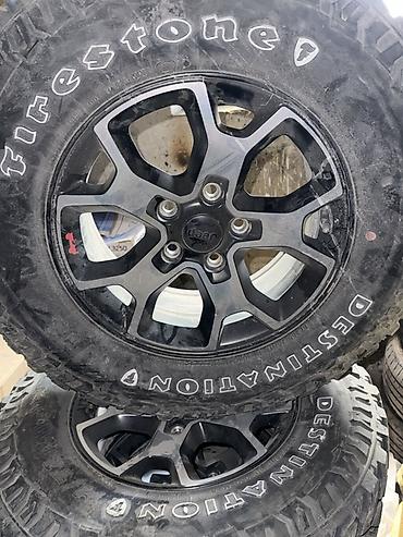 offroad диски: Комплект из 4 колес для внедорожника Jeep. Состав: - Диски литые — 1
