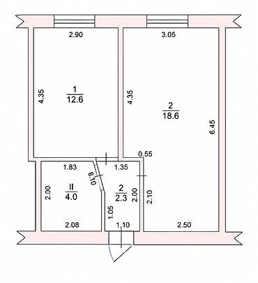 506: 1 комната, 38 м², Политех Индивидуалка, 5 этаж, Евроремонт — 9