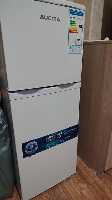 Бытовая техника: Холодильник AUCMA BD-125W, двухкамерный (верхняя морозильная камера — 1