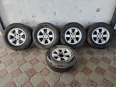66 style: Колеса в сборе 255 / 65 / R 17, Зима, Б/у, Комплект, Литые, отверстий - 5 — 1