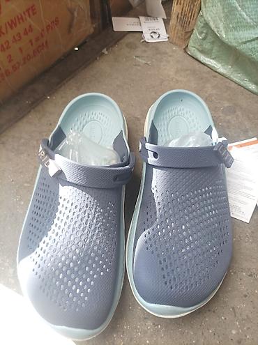 кроксы мужской: Сабо, 40, Crocs, Новый, цвет - Голубой, Самовывоз — 2