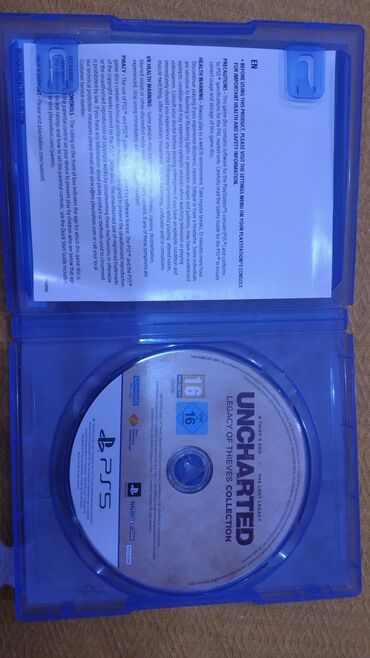 sony a: Uncharted 4: A Thief's End, Б/у Диск, PS5 (Sony PlayStation 5), Самовывоз, Платная доставка