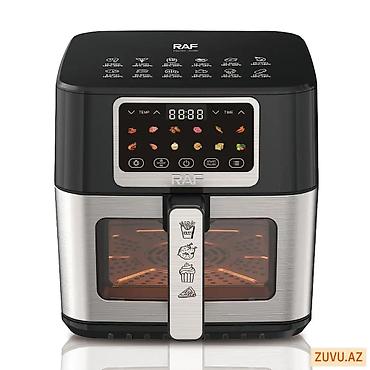Mətbəx texnikası: Air Fryer – Elektrikli Hava Fritözü 8L 🔥 💰 Qiymət: 95 AZN ✅ Həcm: 8 — 5