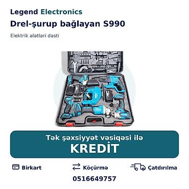 Elan başlığı: Drel-şurup bağlayan S990 Elan mətni: Legend Electronics lalafo.az -da Elan başlığı: Drel-şurup bağlayan S990 Elan mətni: Legend Electronics