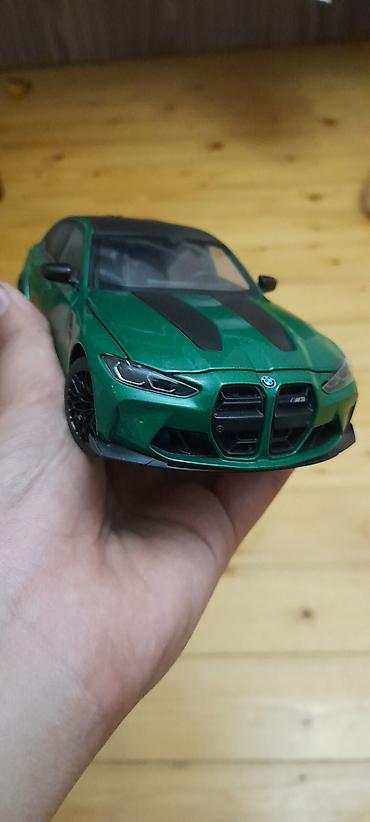 Bmw m3 g80 Lisenziyalı 1:24 Ölçü Səsli və İşıqlı Hər yeridə açılır