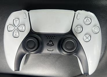 PS5 (Sony PlayStation 5): Игровая консоль Sony PlayStation 5 (версия с дисководом) в белом цвете — 5