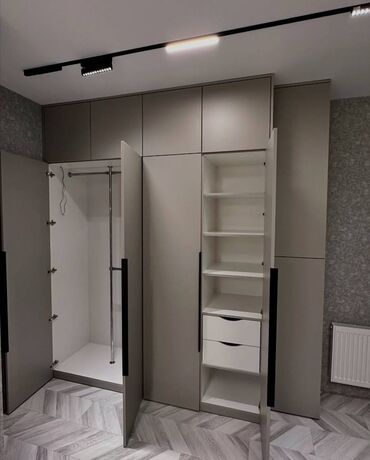 Шкафы для одежды: Шкаф для одежды, Новый, Прямой, Другой материал — 24