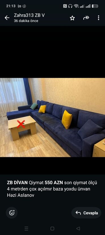Dolablar: Künc divan