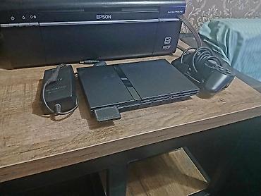 Sony PlayStation: 30 игр внутри! Прошитая PlayStation 2 Slim в отличном состоянии — 1