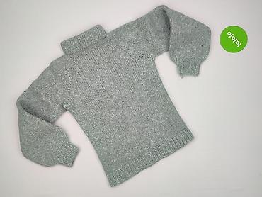 pluszowy sweter: Hand Knitted, Golf damski, rozmiar S — 2
