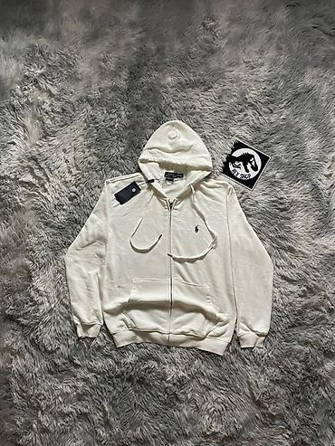 Мужская толстовка, M, Polo Ralph Lauren, Новый, цвет - Белый