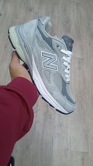 Мырзалардын бут кийими: Эркектердин кроссовкасы, 40, New Balance, Жаңы, түсү - Боз, Акысыз жеткирүү — 3