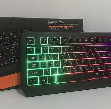 kompyuter keysi: MeeTion oyun klaviaturası - RGB “rainbow” arxa işıqlanma: çoxrəngli — 1