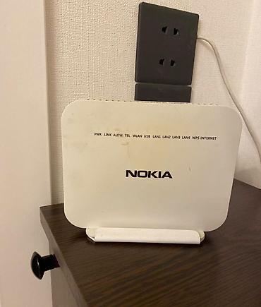 internet router: Nokia ev/ofis routeri - Brend: Nokia - Qoşulmalar və göstəricilər — 1
